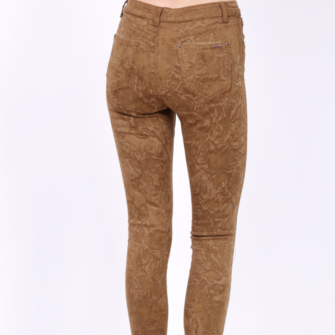 Toxik3 broek High waist Camel
